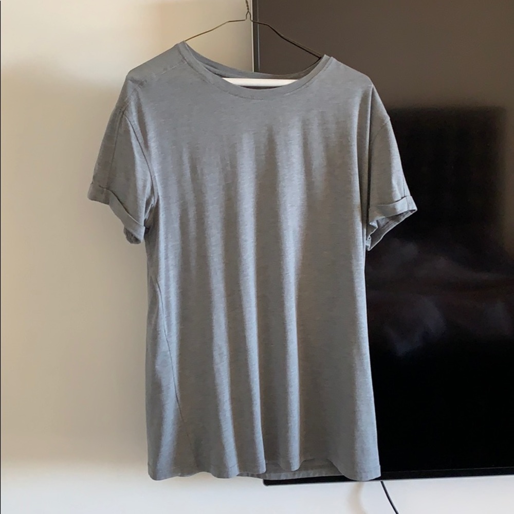 Alphalete Rolled Muscle Tee 2.0 Gray